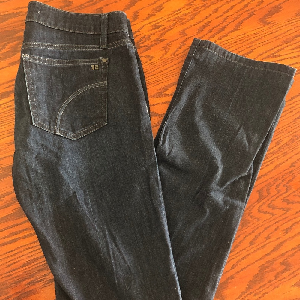 Joe's Jeans The Starlet Slim Leg Bootcut Dark Denim Blue Jeans Size 26